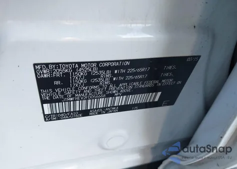 2015 Toyota Rav4 Xle z USA, uszkodzony, nr VIN JTMWFREV2FD056668